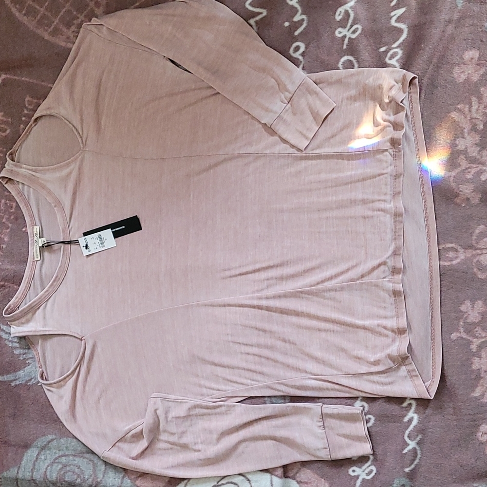 Express Cold Shoulder Shirt size M